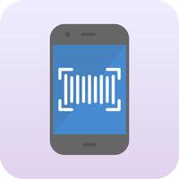 Phone Scanning Vector Icon