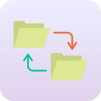 Data Transfer Vector Icon