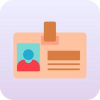 Identity Card Vector Icon