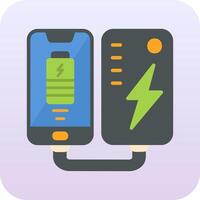 Portable Battery Vector Icon