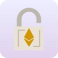 Ethereum UnLock Vector Icon