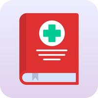 Medical Book Vector Icon