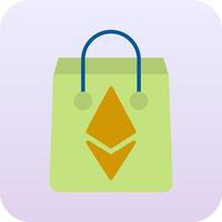 Ethereum Bag Vector Icon