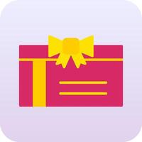 Gift Card Vector Icon