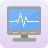 Ecg Reading Vector Icon