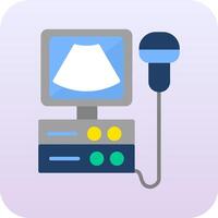 Ultrasound Machine Vector Icon