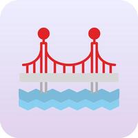 puente vecto icono vector