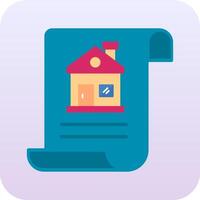 House Document Vector Icon