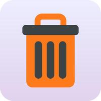 Trash Bin Vector Icon