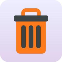 Trash Bin Vector Icon