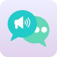 Marketing Conversation Vector Icon