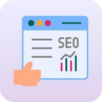 Impression Rate Vector Icon