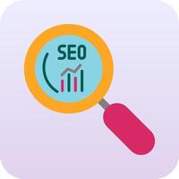 seo buscar vecto icono vector