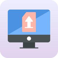 Upload File Vector Icon