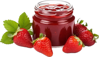 ai generato fragola marmellata png