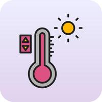 Temperature Control Vector Icon