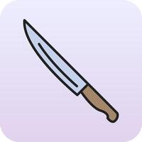 cuchillo vecto icono vector