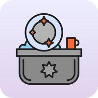 Washing Up Vector Icon