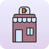 Cafe Vecto Icon vector