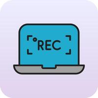 Recording Vector Icon