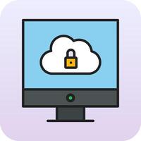 Data Secure Vector Icon