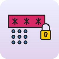 Passcode Vector Icon