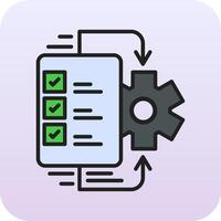 Workflow Vector Icon