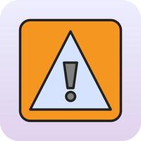 Caution Sign Vector Icon