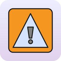 Caution Sign Vector Icon