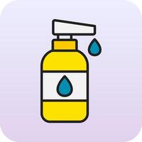 Baby lotion Vector Icon