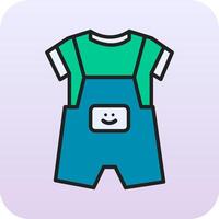Dungarees Vector Icon