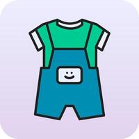 Dungarees Vector Icon