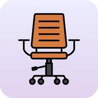 Office Chair Vector Icon