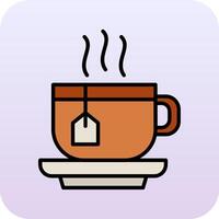 Tea Cup Vecto Icon vector