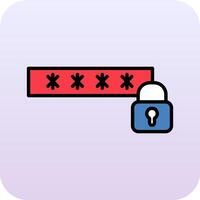 Password Vecto Icon vector