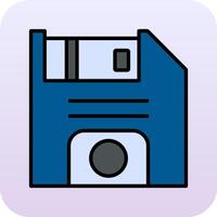 Floppy Disk Vecto Icon vector