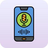 Voice Assistant Vector Icon