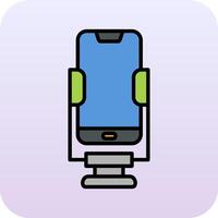 Smartphone Stand Vecto Icon vector