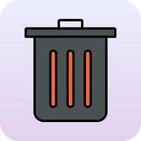 Dustbin Vector Icon