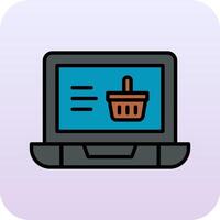 Online Shopping Vector Icon