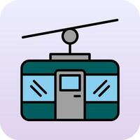 Cable Car Vector Icon