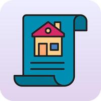 House Document Vecto Icon vector