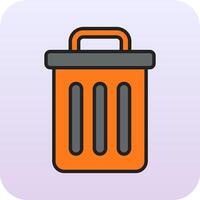 Trash Bin Vector Icon