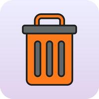 Trash Bin Vector Icon