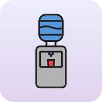 Water Cooler Vector Icon