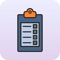 Clipboard Vector Icon