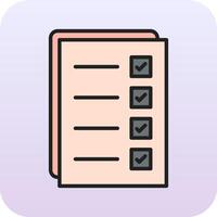 Check list Vecto Icon vector