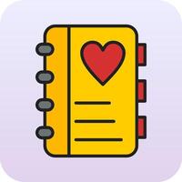 Notebook Vector Icon