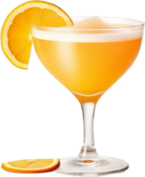 ai generiert Orange Cocktail png