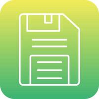 Floppy Disk Vecto Icon vector
